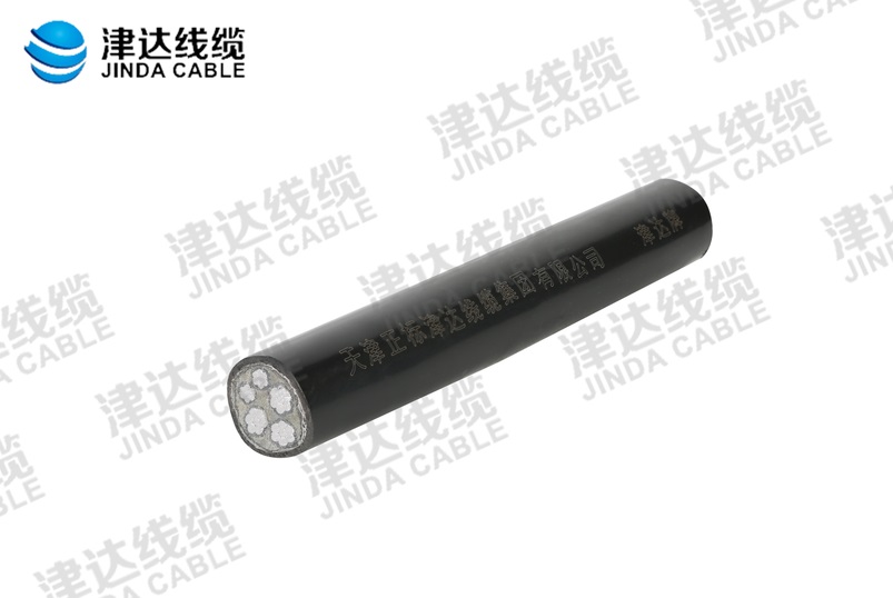 YJLV22 鋁芯鋼帶鎧裝交聯聚乙烯絕緣聚氯乙烯護套電力電纜 3*35+2*16㎡